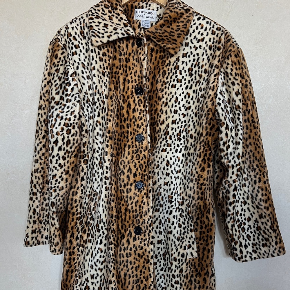 LEOPARD PRINT JACKET by Focus 2000